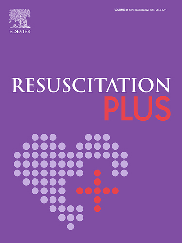 Resuscitation PLus cover page