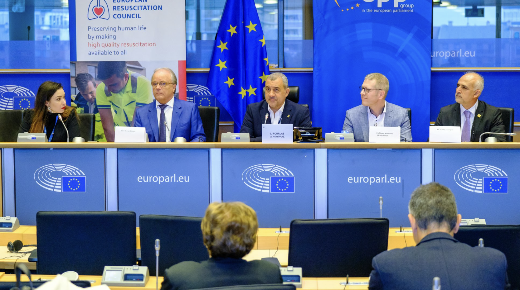 ERC Officials at the EU Parliament