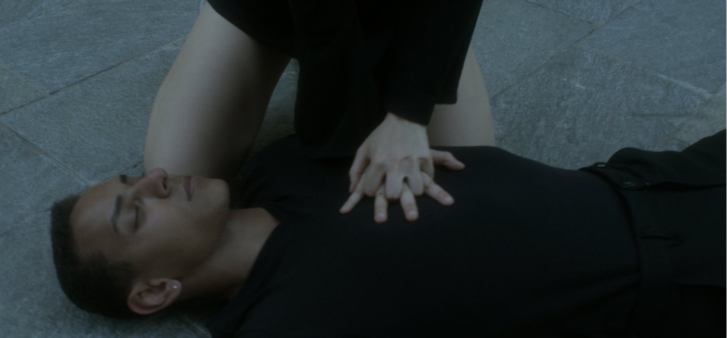 Hand on Chest: Resuscitation Position